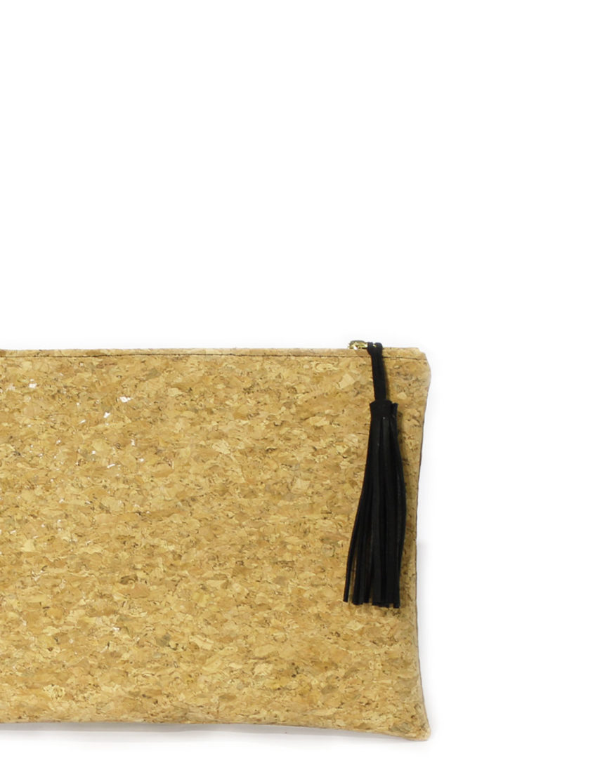 Χειροποίητο τσαντάκι Clutch από φελλό. - Image 2