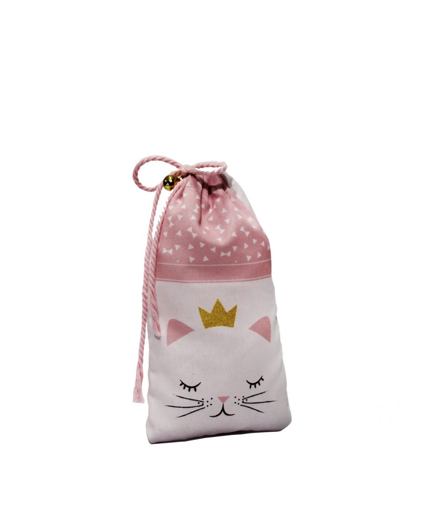 Μπομπονιέρα Princess Kitty πουγκάκι